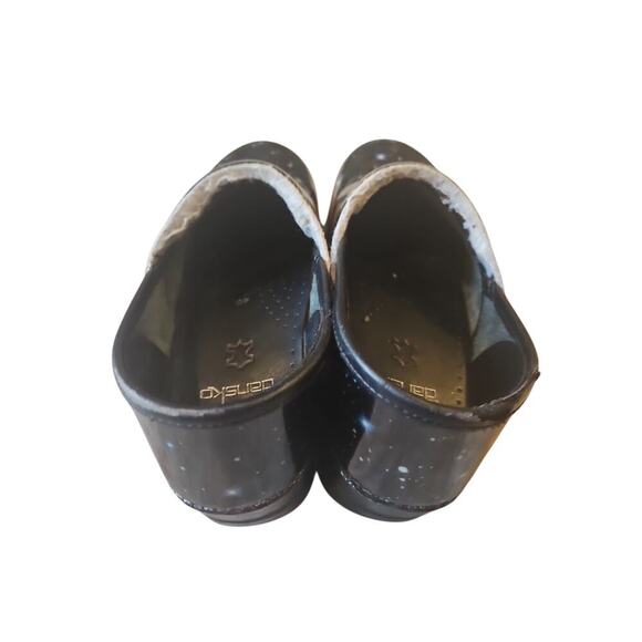 Women's Night Sky Patent DANSKO clogs /slip on shoes , size 40 - Picture 8 of 11